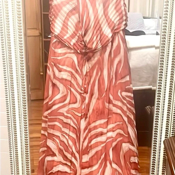 EXPRESS. NWT sexy pleated maxi dress! Retails for $89 - Picture 7 of 11